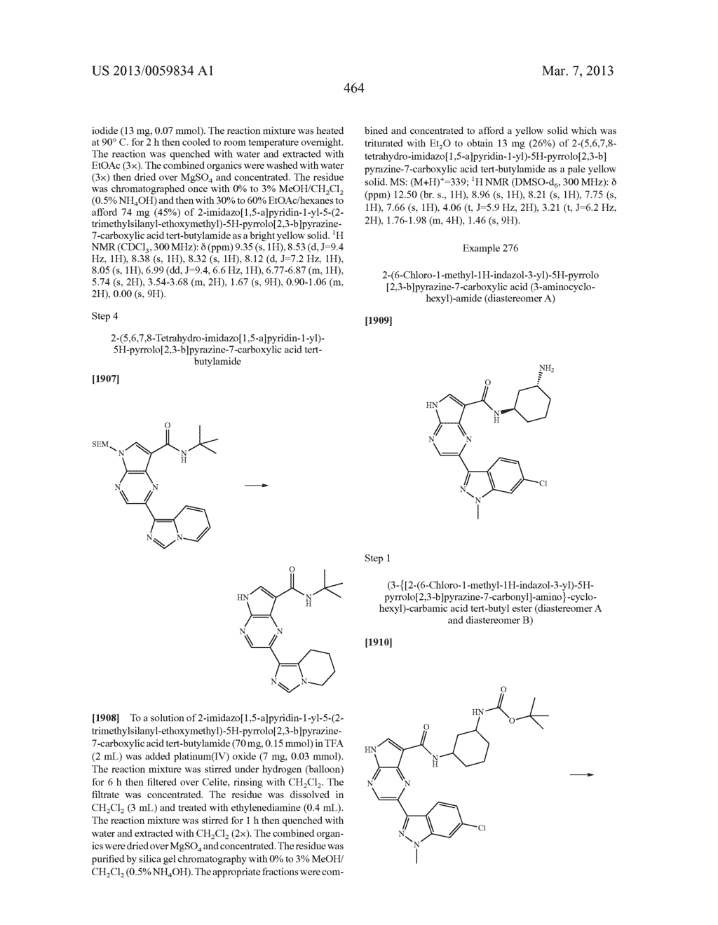 PYRROLOPYRAZINE KINASE INHIBITORS - diagram, schematic, and image 465