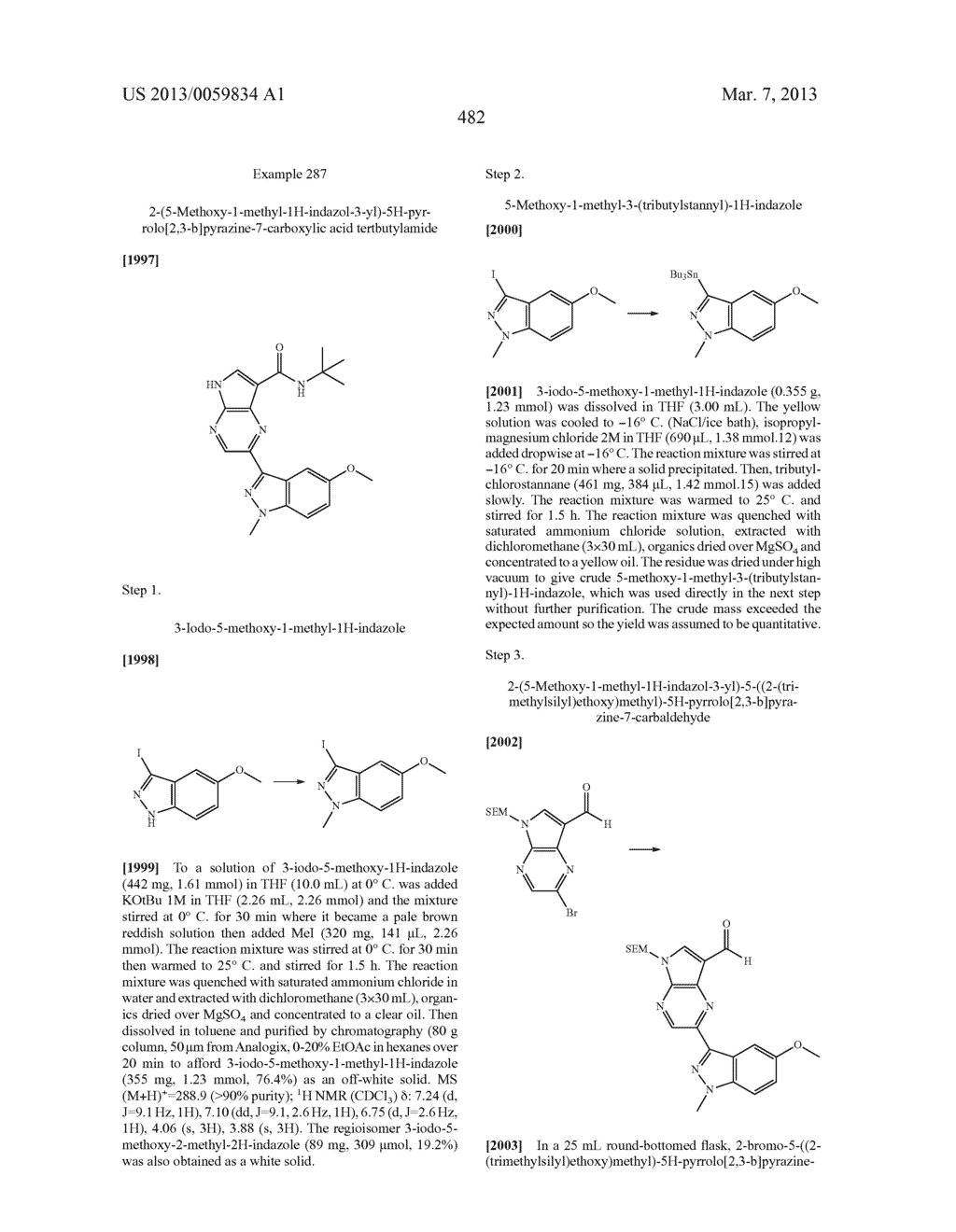 PYRROLOPYRAZINE KINASE INHIBITORS - diagram, schematic, and image 483