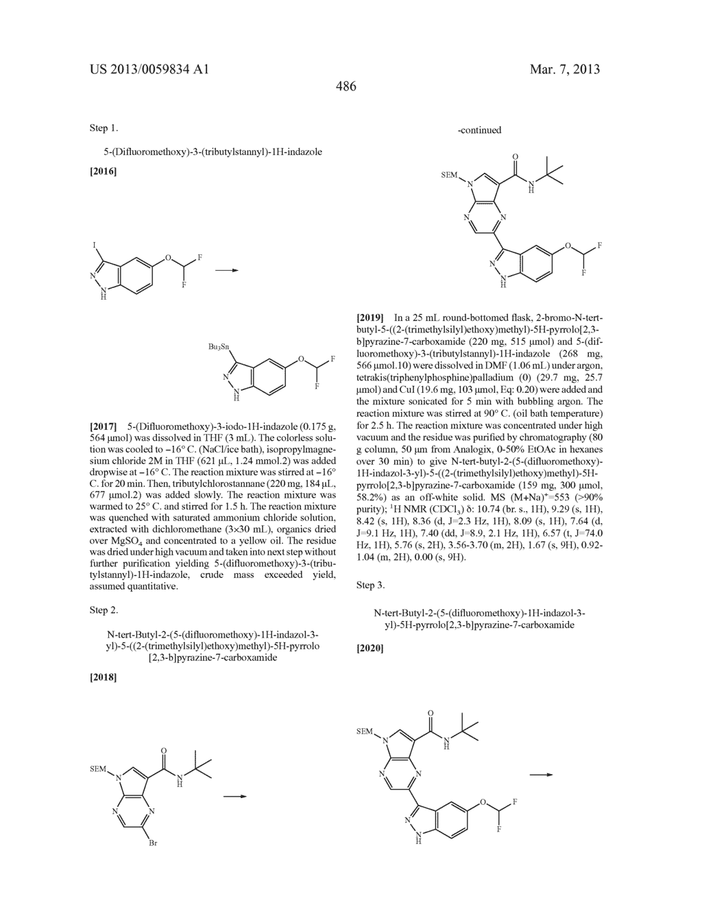 PYRROLOPYRAZINE KINASE INHIBITORS - diagram, schematic, and image 487