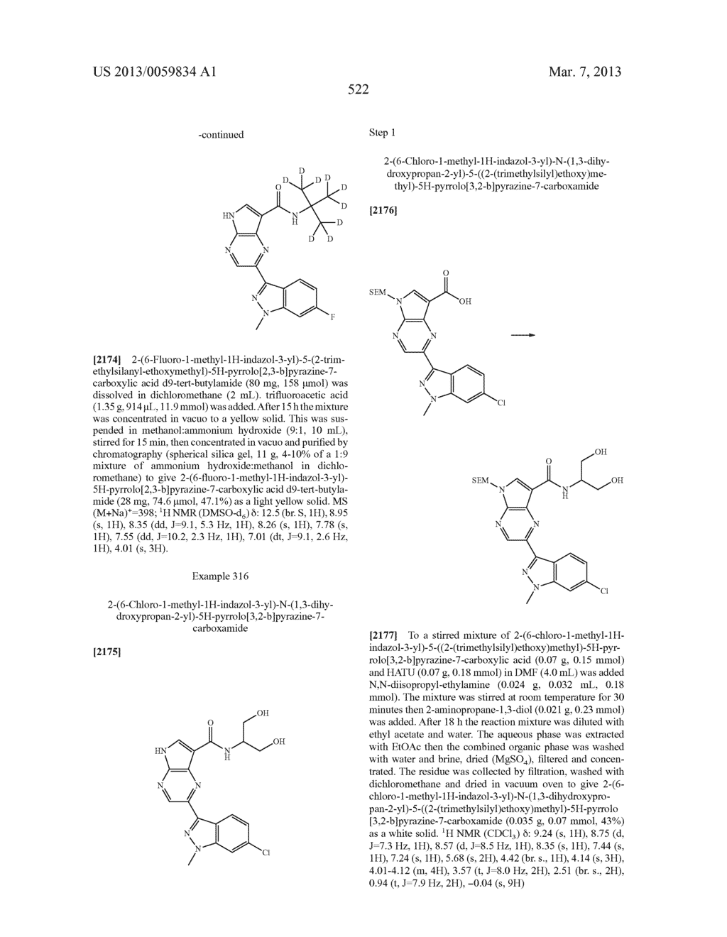 PYRROLOPYRAZINE KINASE INHIBITORS - diagram, schematic, and image 522