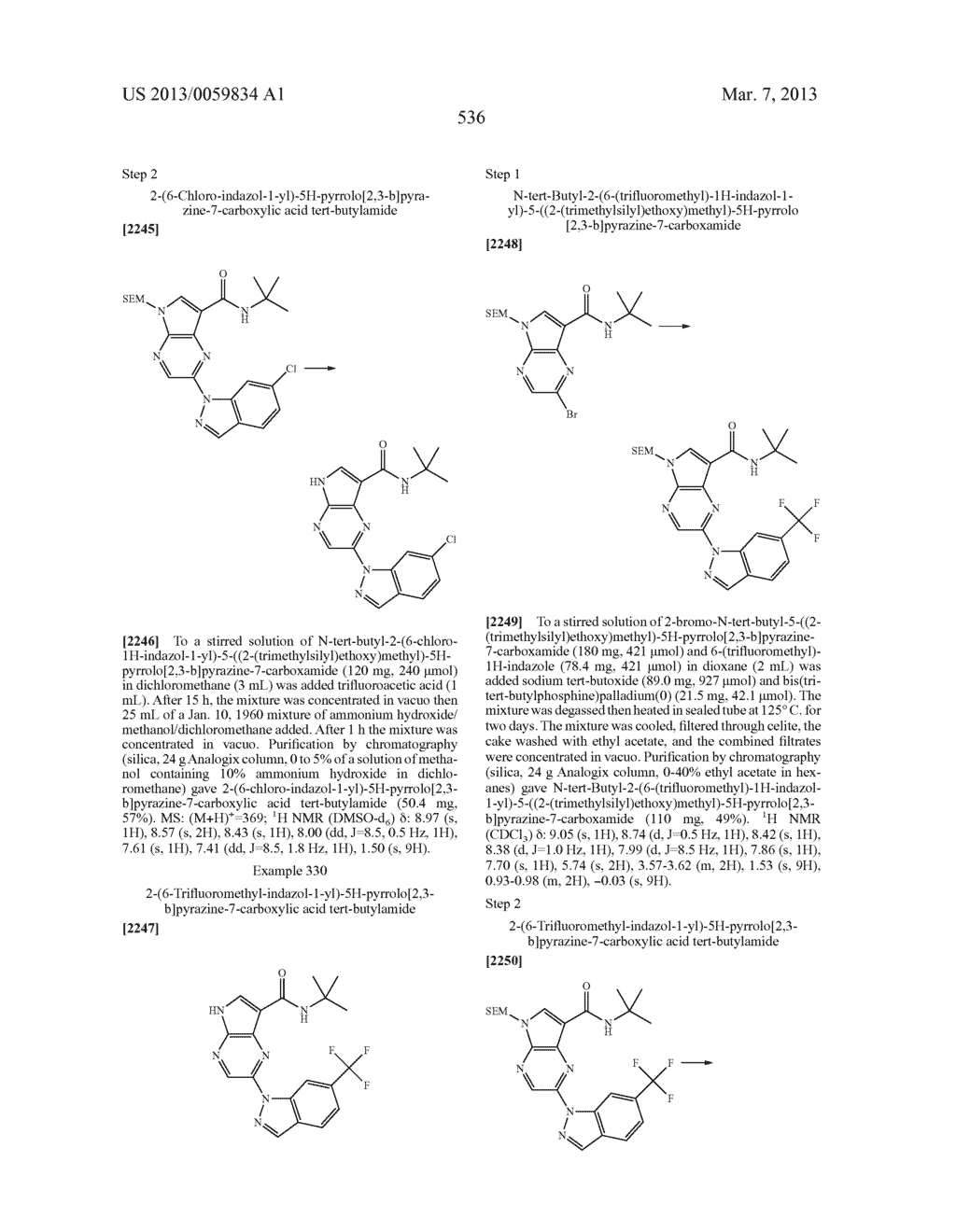 PYRROLOPYRAZINE KINASE INHIBITORS - diagram, schematic, and image 536