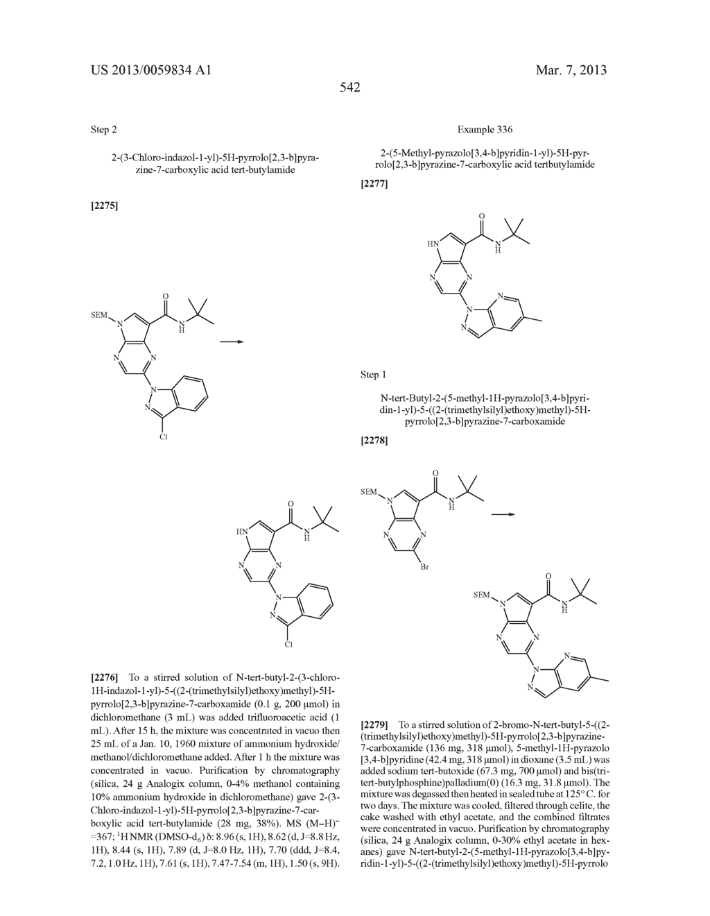 PYRROLOPYRAZINE KINASE INHIBITORS - diagram, schematic, and image 542