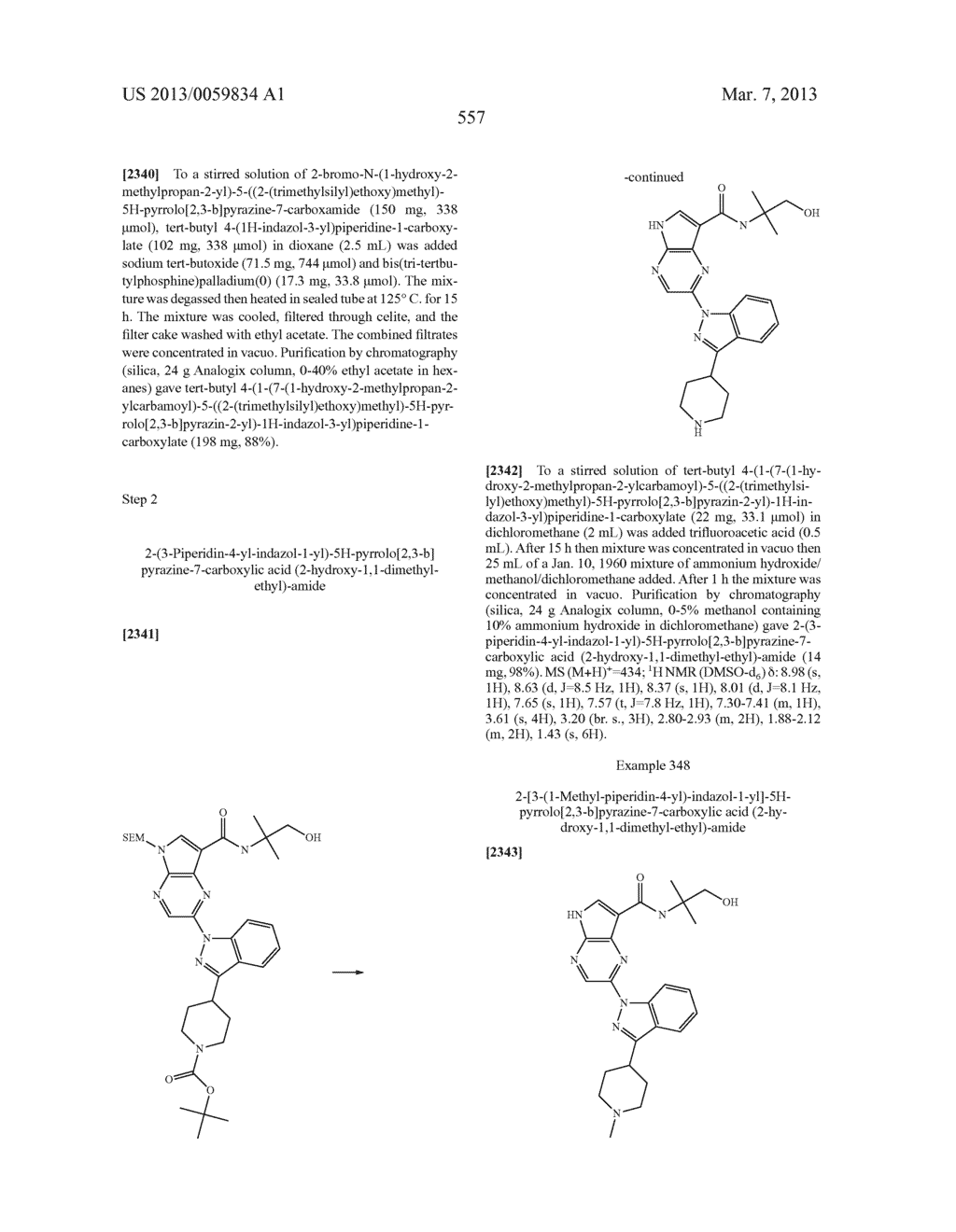 PYRROLOPYRAZINE KINASE INHIBITORS - diagram, schematic, and image 557