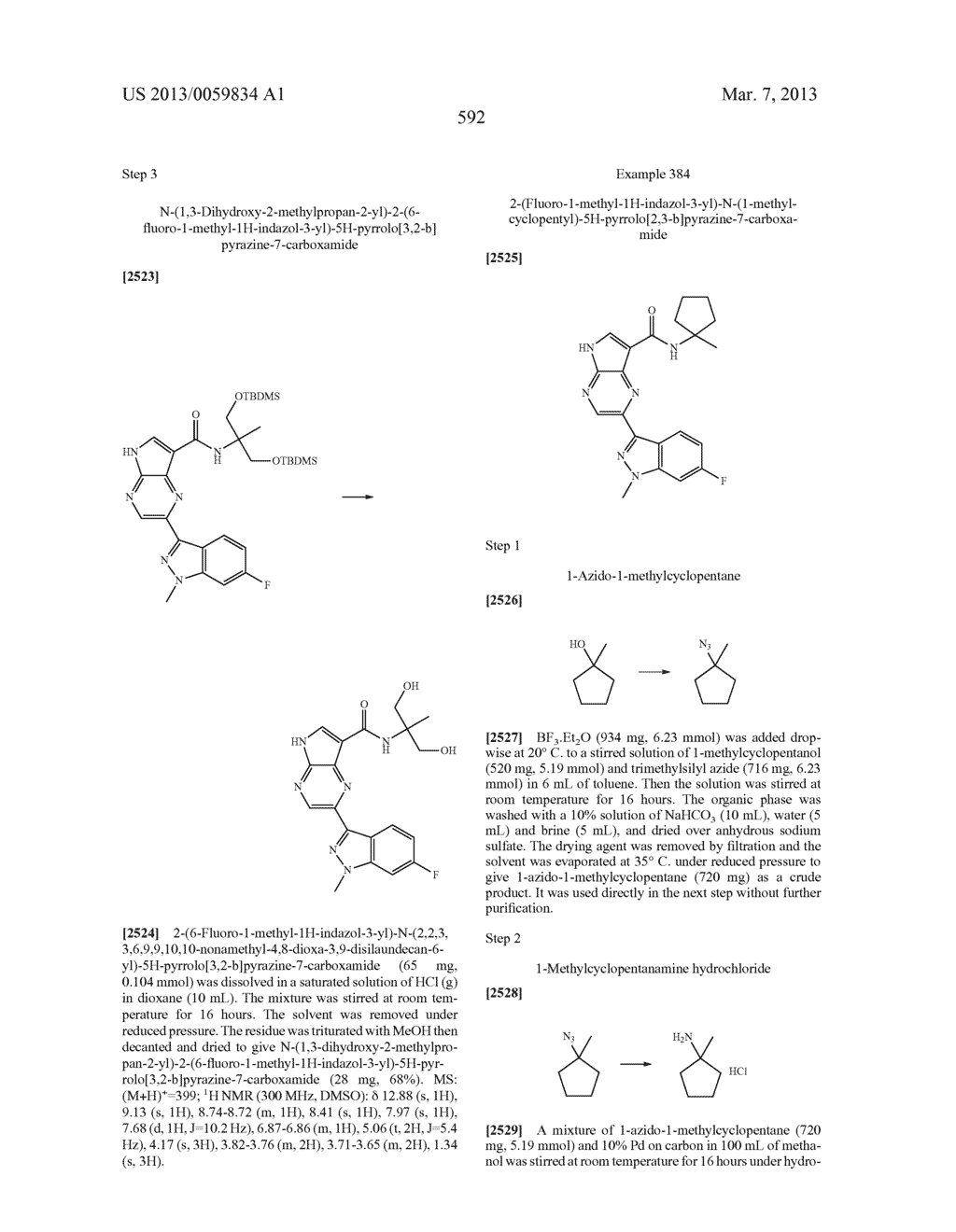 PYRROLOPYRAZINE KINASE INHIBITORS - diagram, schematic, and image 592