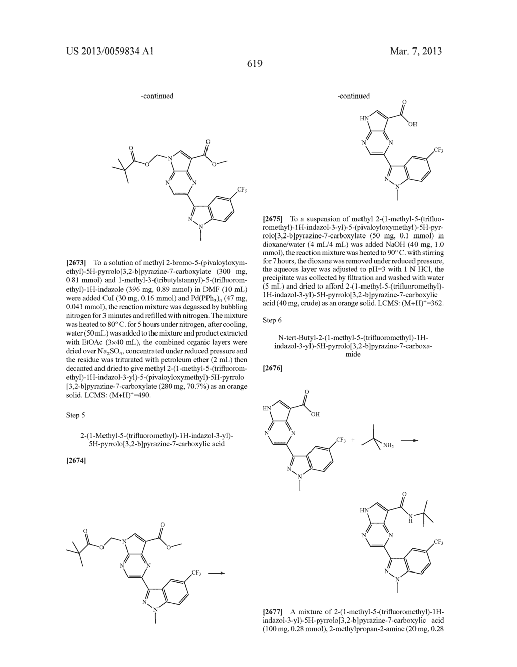 PYRROLOPYRAZINE KINASE INHIBITORS - diagram, schematic, and image 619
