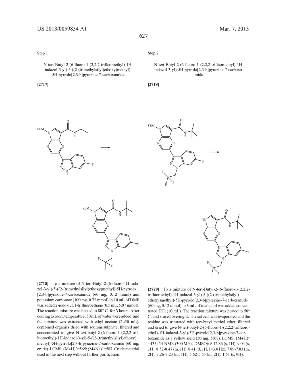 PYRROLOPYRAZINE KINASE INHIBITORS - diagram, schematic, and image 627