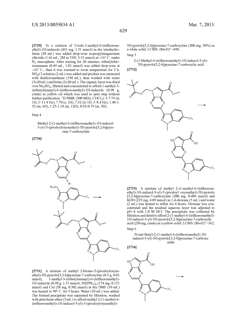 PYRROLOPYRAZINE KINASE INHIBITORS - diagram, schematic, and image 629