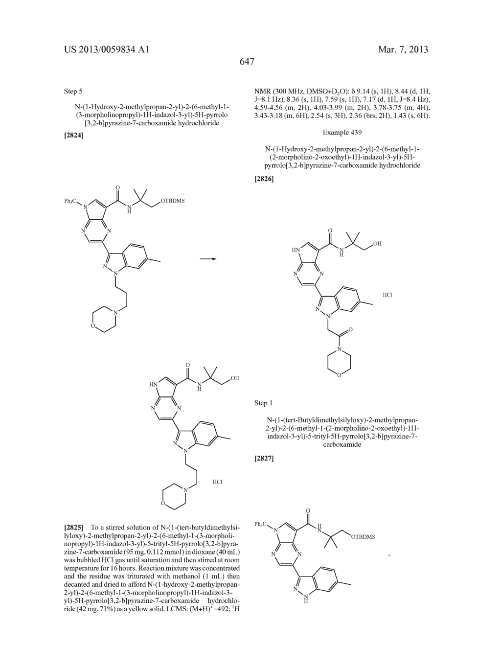 PYRROLOPYRAZINE KINASE INHIBITORS - diagram, schematic, and image 647