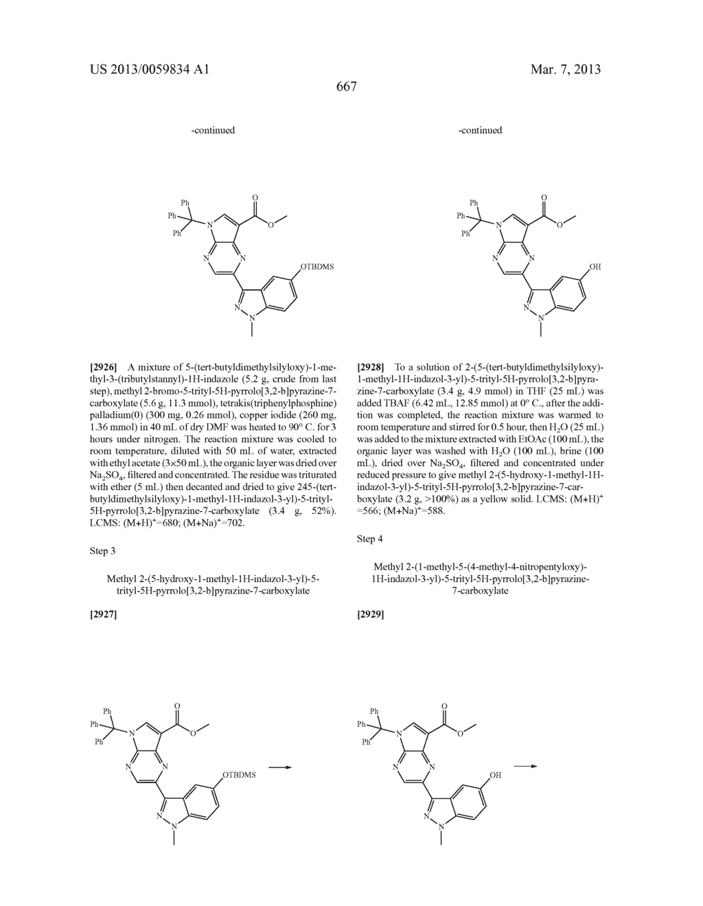 PYRROLOPYRAZINE KINASE INHIBITORS - diagram, schematic, and image 667