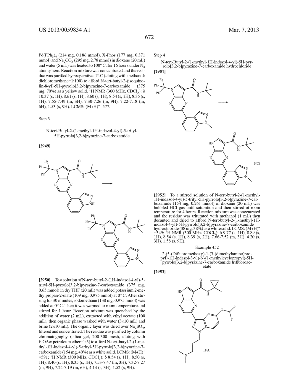 PYRROLOPYRAZINE KINASE INHIBITORS - diagram, schematic, and image 672