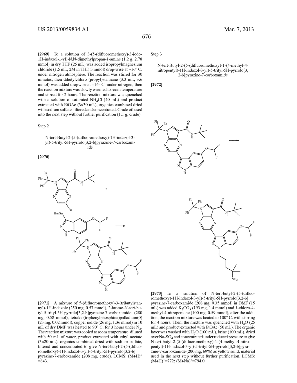 PYRROLOPYRAZINE KINASE INHIBITORS - diagram, schematic, and image 676