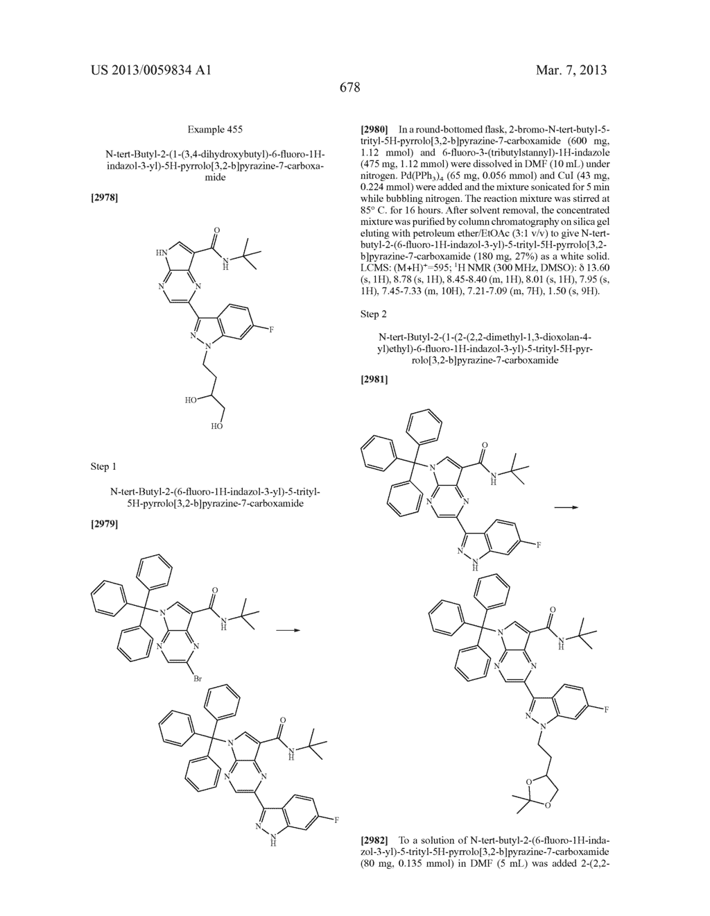 PYRROLOPYRAZINE KINASE INHIBITORS - diagram, schematic, and image 678