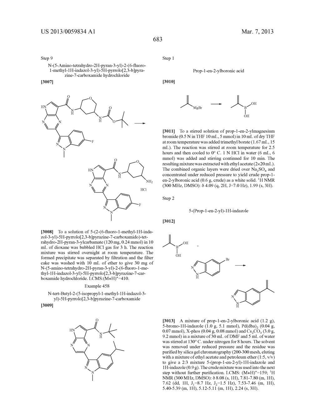 PYRROLOPYRAZINE KINASE INHIBITORS - diagram, schematic, and image 683