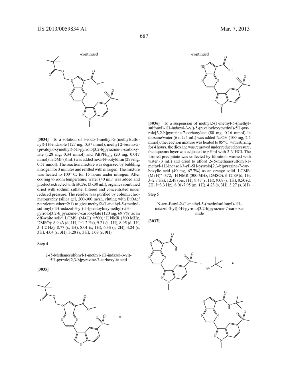 PYRROLOPYRAZINE KINASE INHIBITORS - diagram, schematic, and image 687