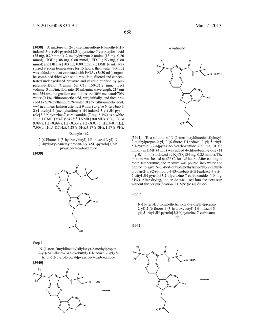 PYRROLOPYRAZINE KINASE INHIBITORS - diagram, schematic, and image 688