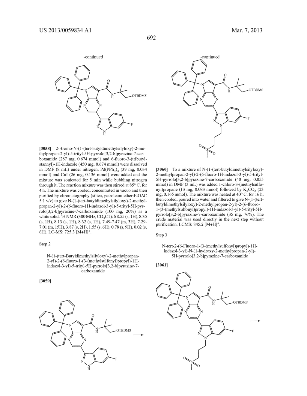 PYRROLOPYRAZINE KINASE INHIBITORS - diagram, schematic, and image 692