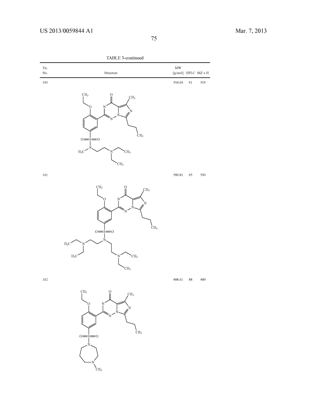 2-PHENYL SUBSTITUTED IMIDAZOTRIAZINONES AS PHOSPHODIESTERASE INHIBITORS - diagram, schematic, and image 76