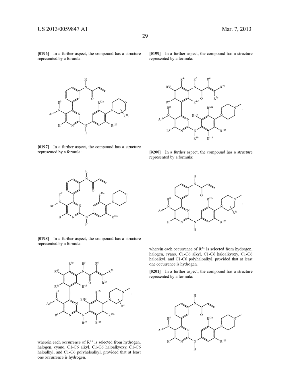 SUBSTITUTED N-(3-(PYRIMIDIN-4-YL)PHENYL)ACRYLAMIDE ANALOGS AS TYROSINE     RECEPTOR KINASE BTK INHIBITORS - diagram, schematic, and image 45