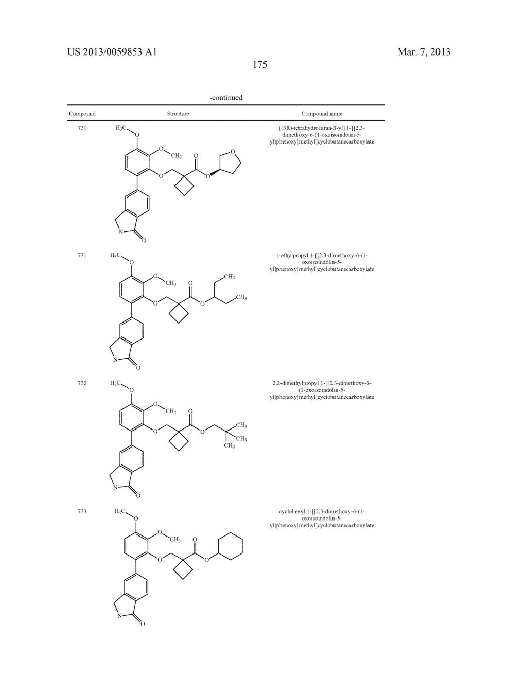 BIARYL PHOSPHODIESTERASE INHIBITORS - diagram, schematic, and image 176