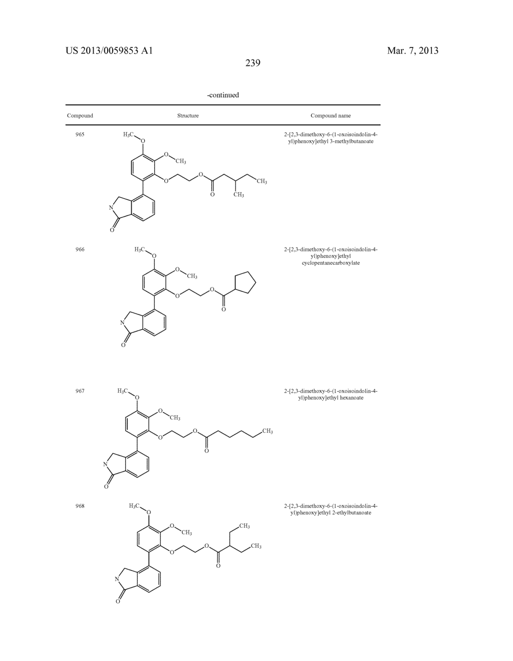 BIARYL PHOSPHODIESTERASE INHIBITORS - diagram, schematic, and image 240