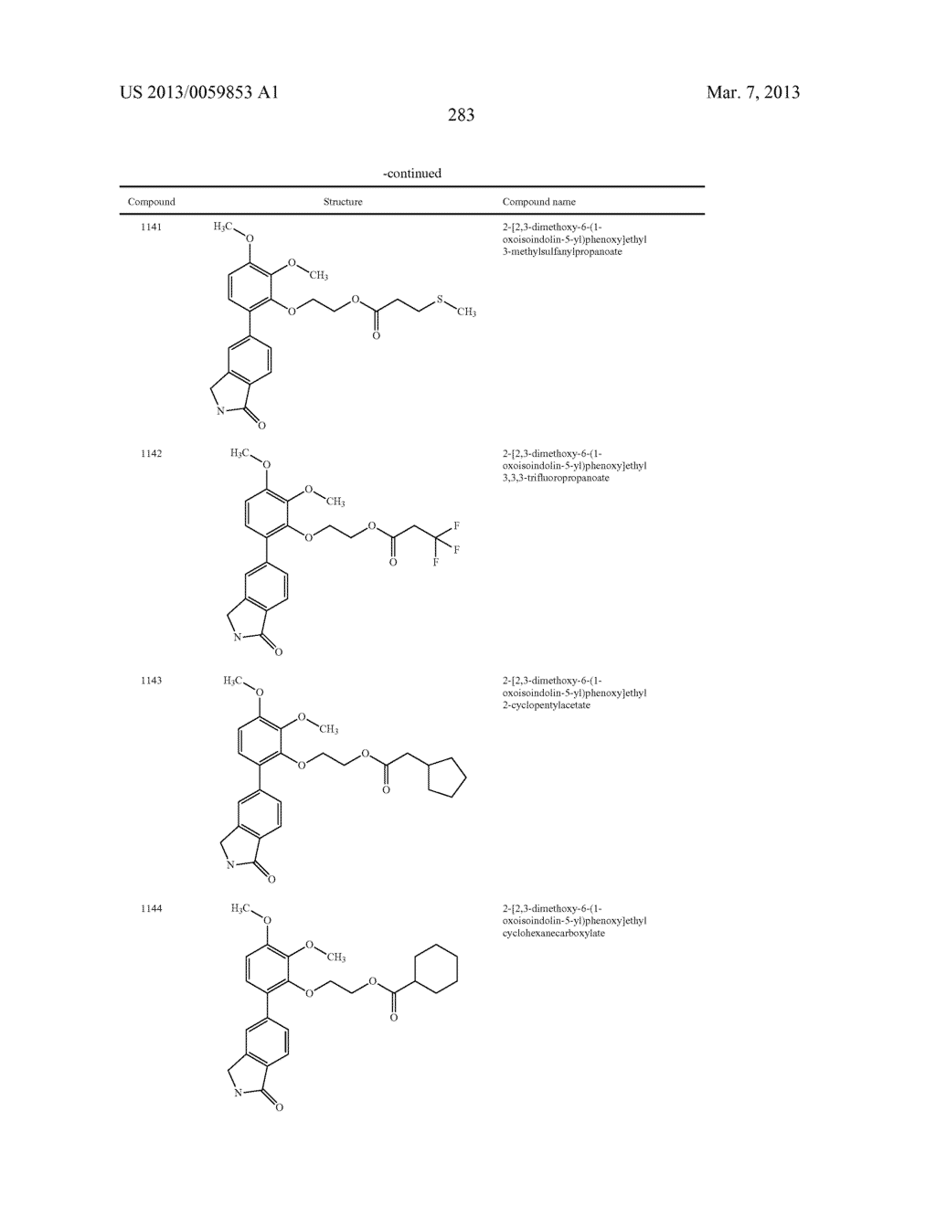 BIARYL PHOSPHODIESTERASE INHIBITORS - diagram, schematic, and image 284