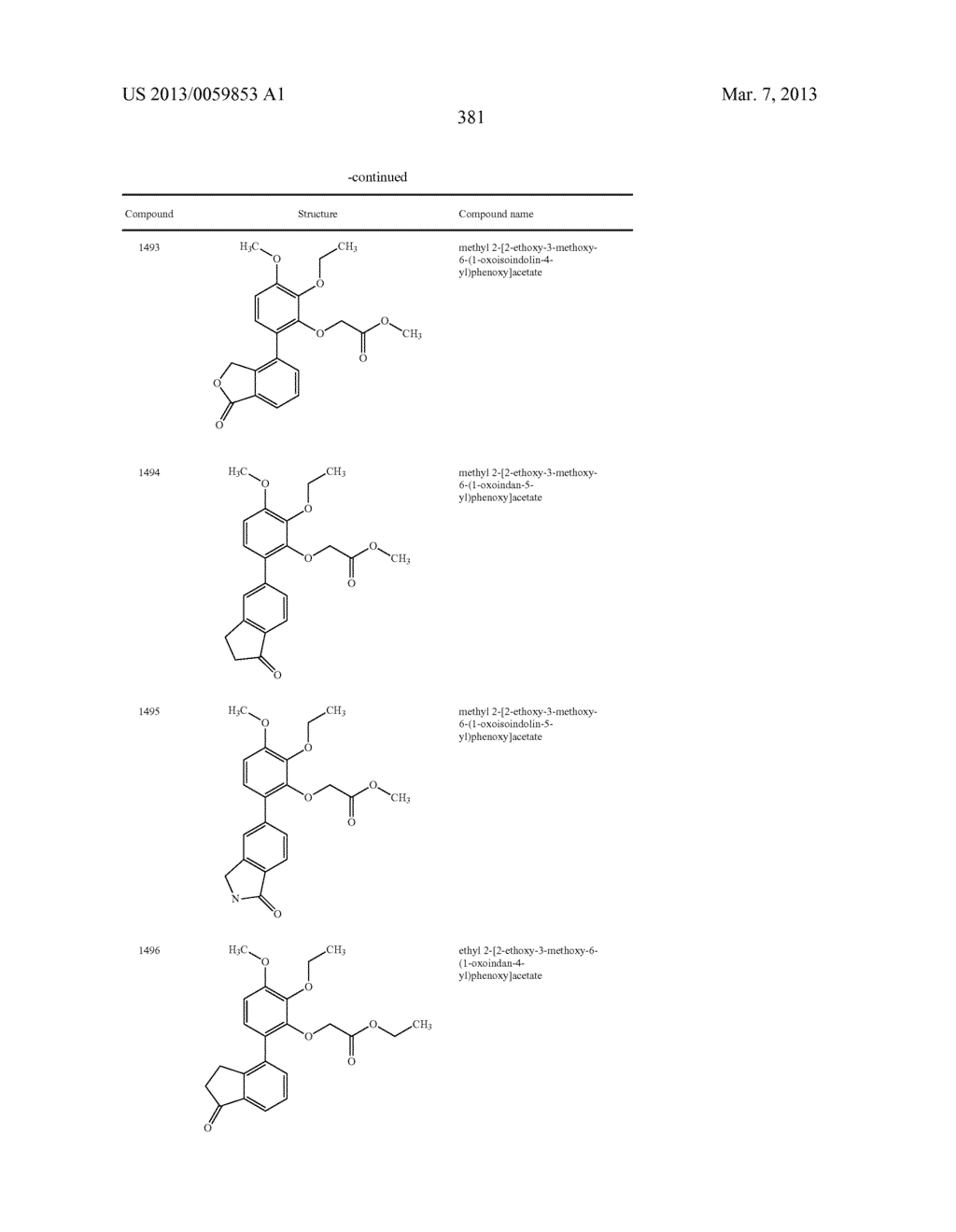 BIARYL PHOSPHODIESTERASE INHIBITORS - diagram, schematic, and image 382