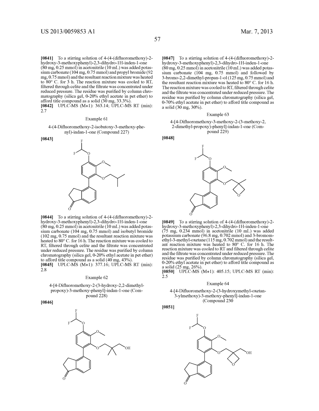 BIARYL PHOSPHODIESTERASE INHIBITORS - diagram, schematic, and image 58