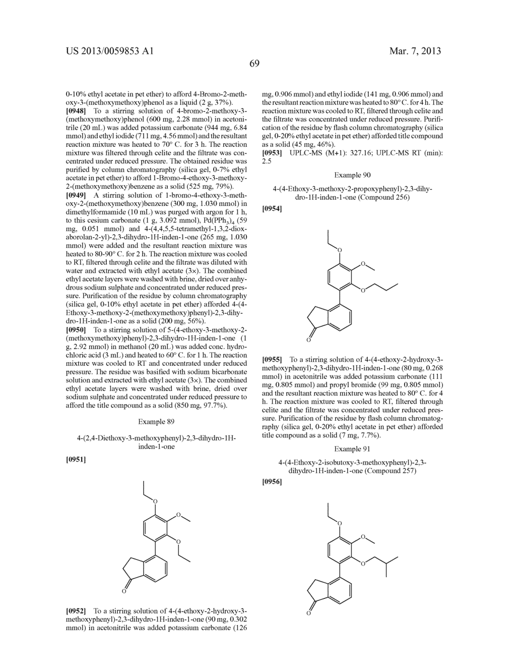 BIARYL PHOSPHODIESTERASE INHIBITORS - diagram, schematic, and image 70