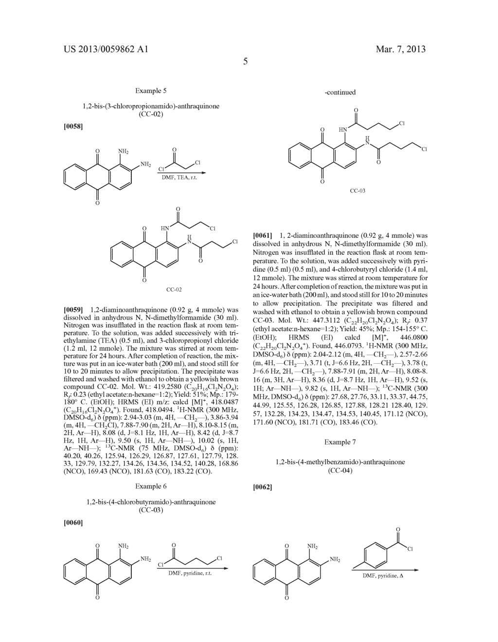 Novel 1, 2-Disubstituted Amido-anthraquinone Derivatives, Preparation     Method and application thereof - diagram, schematic, and image 19