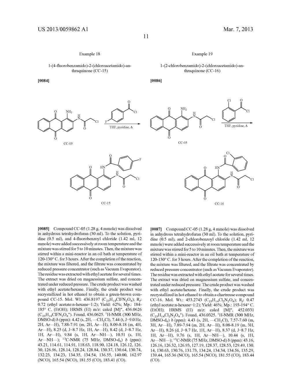 Novel 1, 2-Disubstituted Amido-anthraquinone Derivatives, Preparation     Method and application thereof - diagram, schematic, and image 25