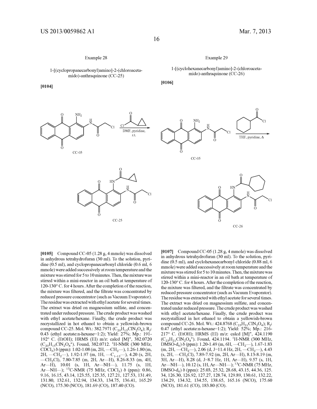 Novel 1, 2-Disubstituted Amido-anthraquinone Derivatives, Preparation     Method and application thereof - diagram, schematic, and image 30