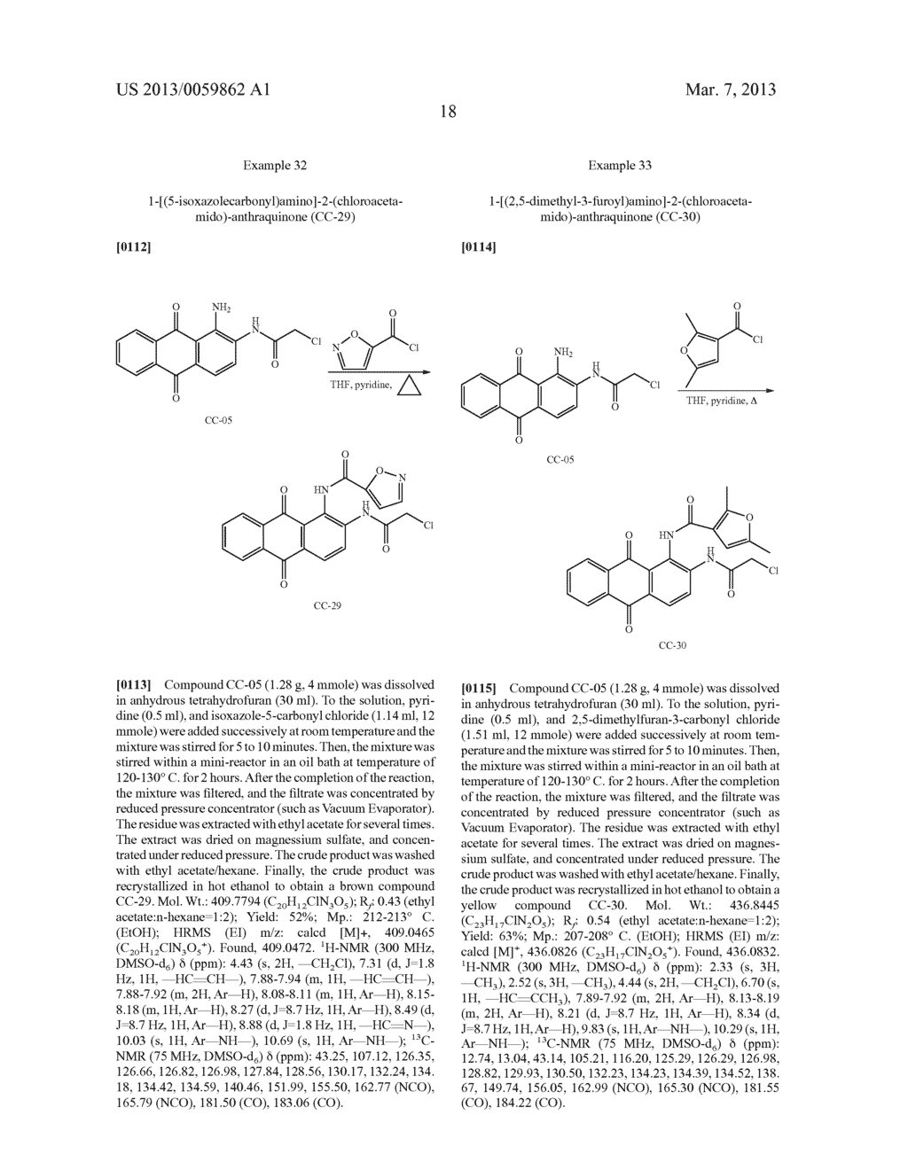 Novel 1, 2-Disubstituted Amido-anthraquinone Derivatives, Preparation     Method and application thereof - diagram, schematic, and image 32