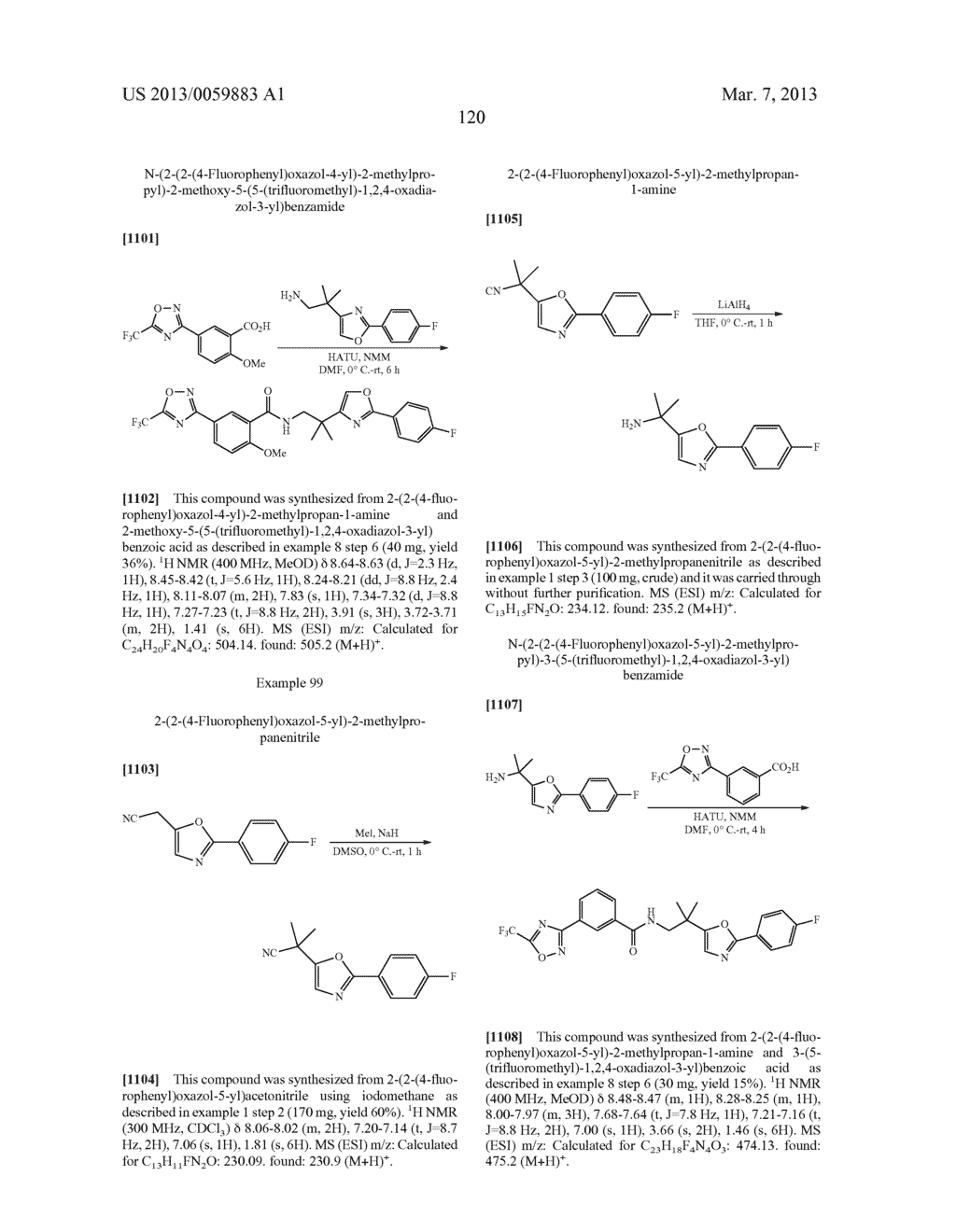 COMPOUNDS AND METHODS - diagram, schematic, and image 121