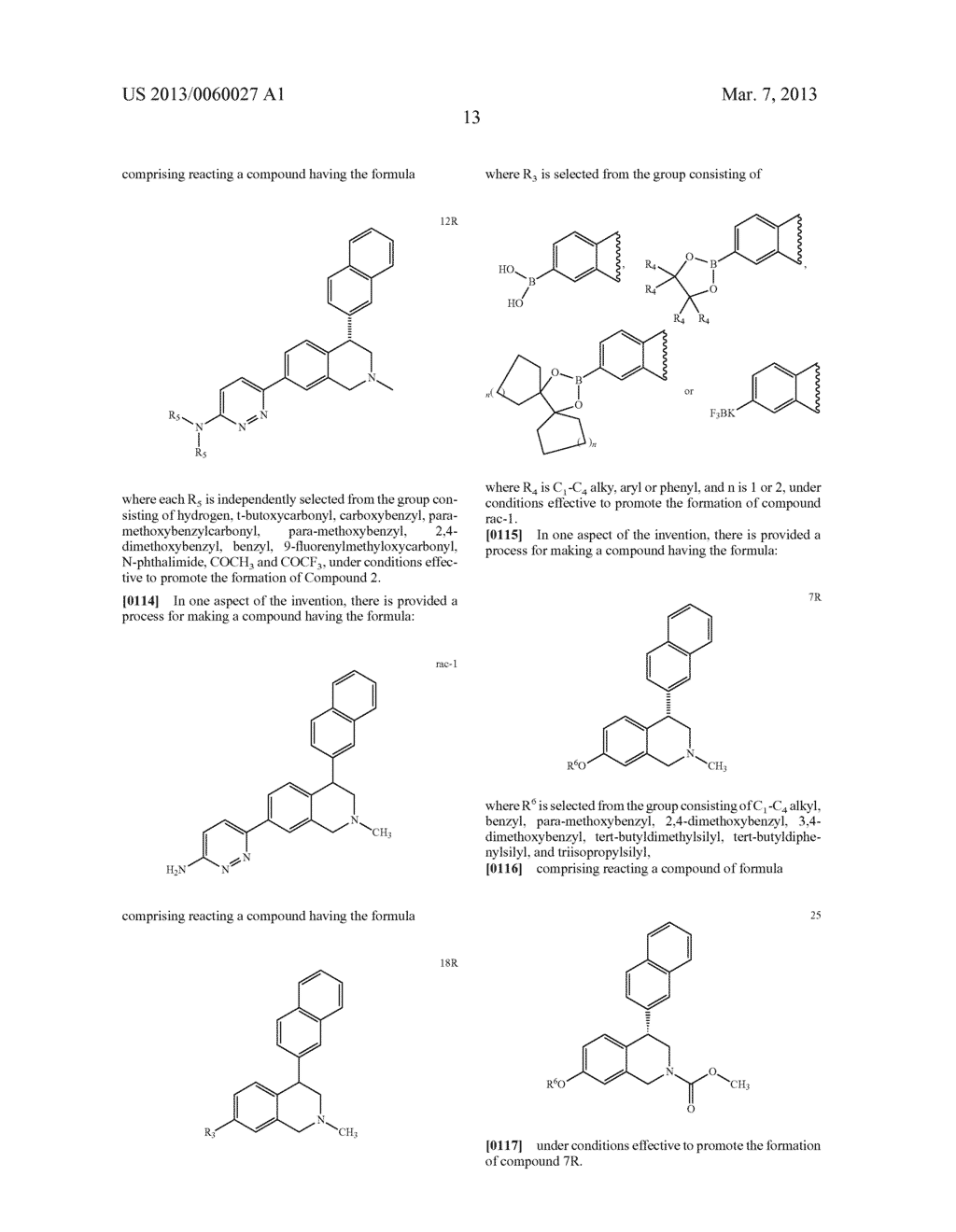 TETRAHYDROISOQUINOLINES AND INTERMEDIATES THEREFOR - diagram, schematic, and image 17