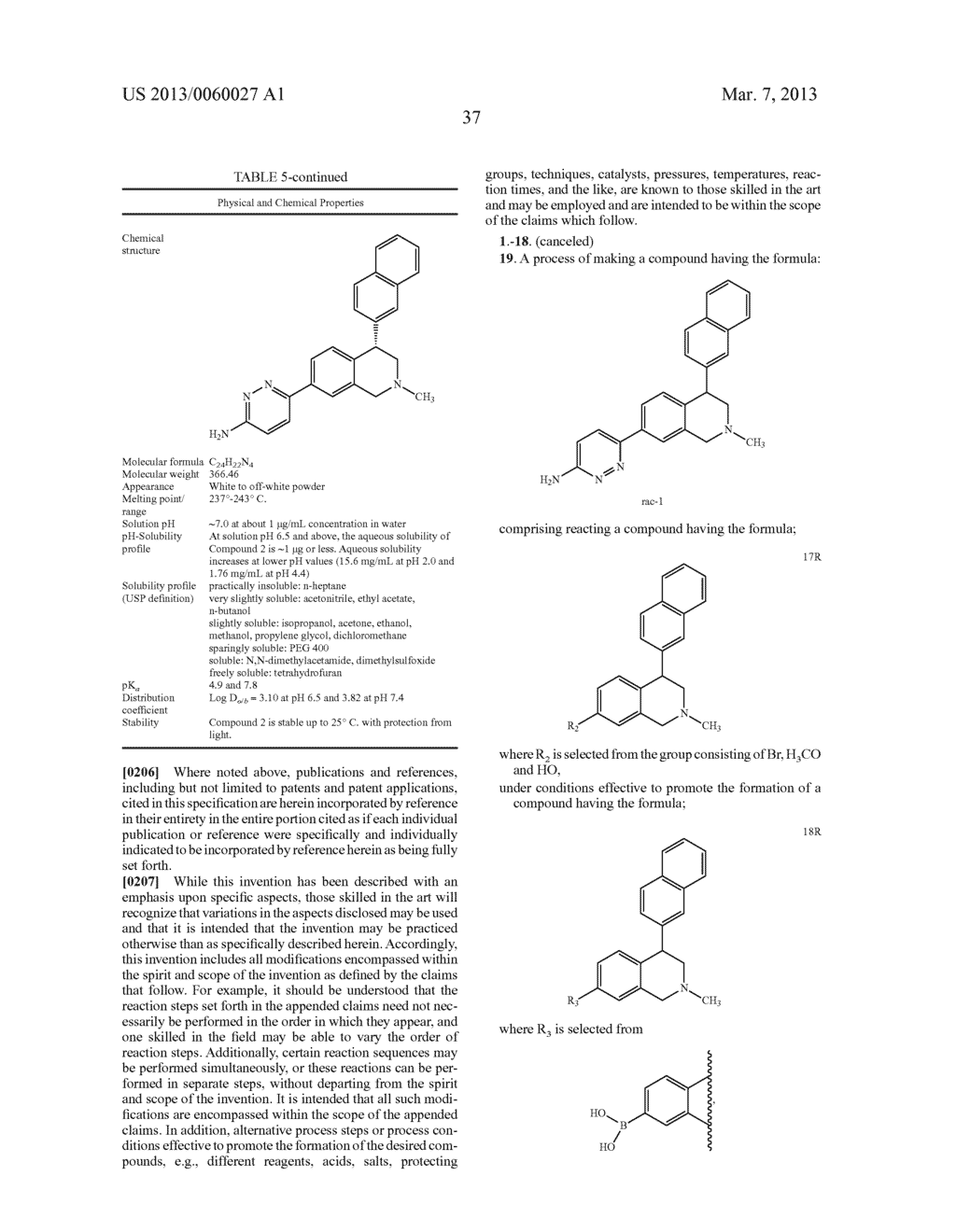 TETRAHYDROISOQUINOLINES AND INTERMEDIATES THEREFOR - diagram, schematic, and image 41