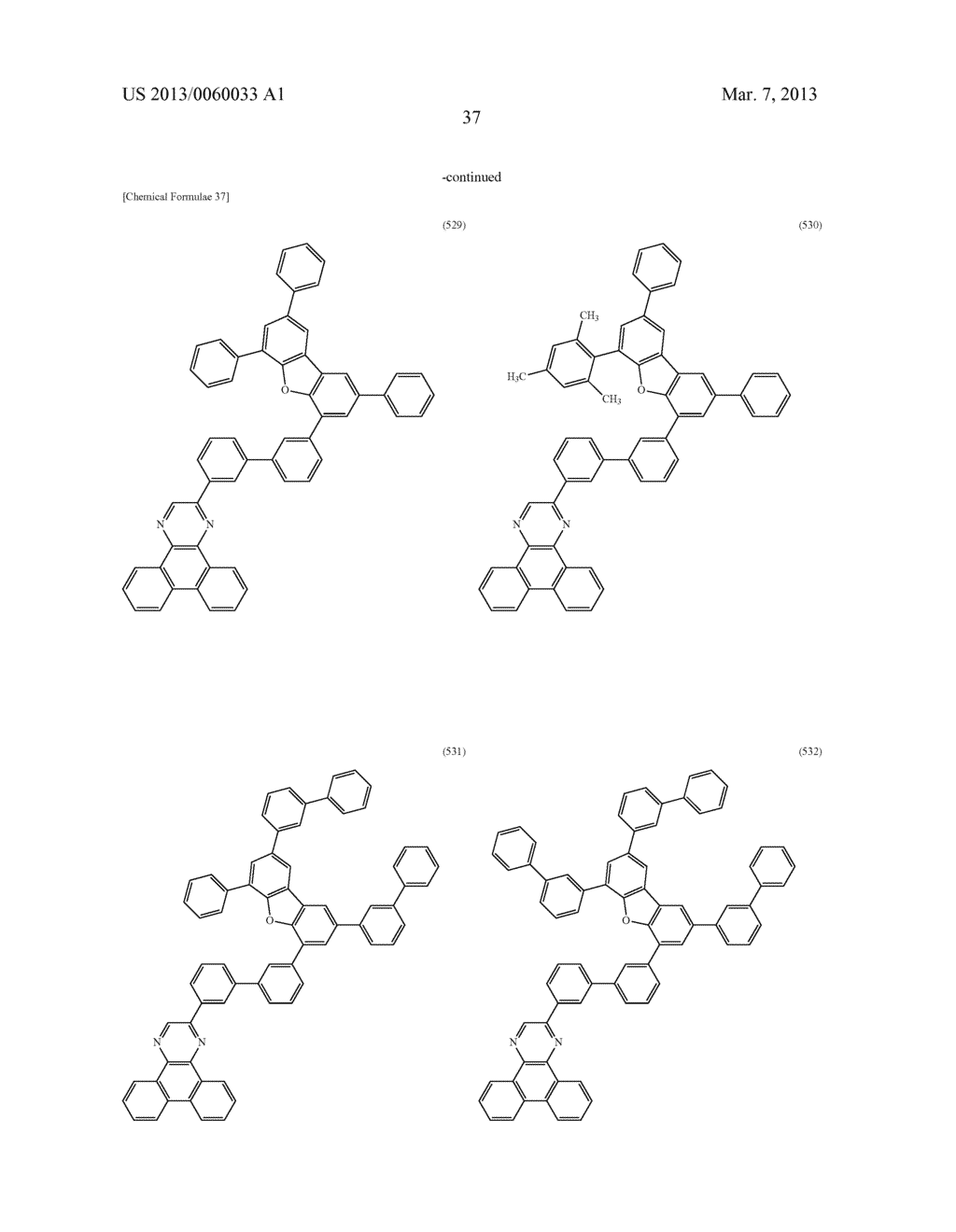 LIGHT-EMITTING ELEMENT, LIGHT-EMITTING DEVICE, ELECTRONIC DEVICE, LIGHTING     DEVICE, AND HETEROCYCLIC COMPOUND - diagram, schematic, and image 67