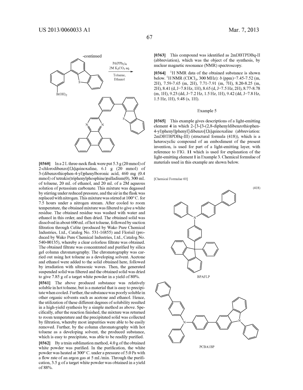 LIGHT-EMITTING ELEMENT, LIGHT-EMITTING DEVICE, ELECTRONIC DEVICE, LIGHTING     DEVICE, AND HETEROCYCLIC COMPOUND - diagram, schematic, and image 97