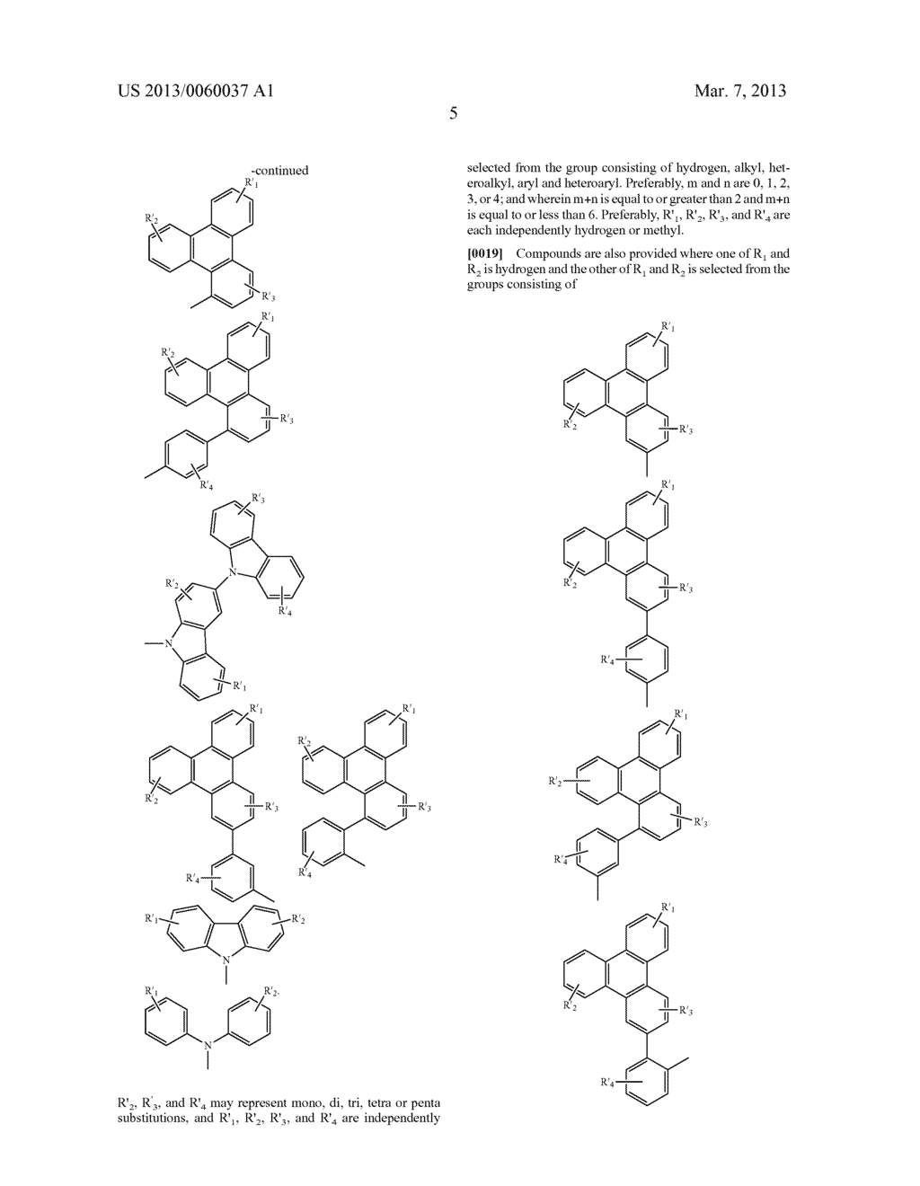 MATERIALS WITH AZA-DIBENZOTHIOPHENE OR AZA-DIBENZOFURAN CORE FOR PHOLED - diagram, schematic, and image 10