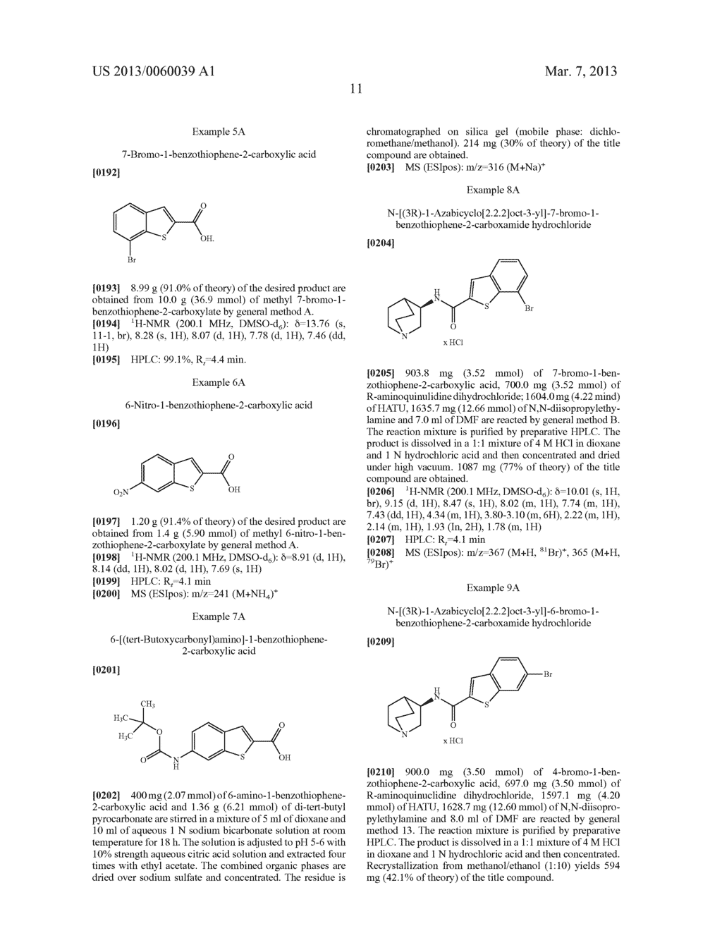 AZABICYCLIC CARBAMATES AND THEIR USE AS ALPHA-7 NICOTINIC ACETYLCHOLINE     RECEPTOR AGONISTS - diagram, schematic, and image 12