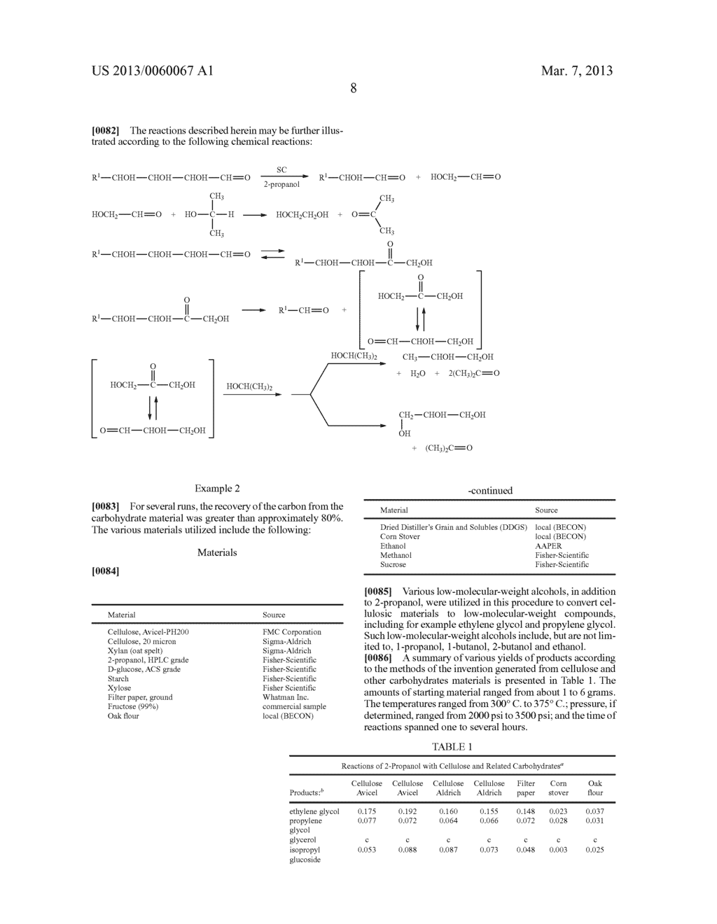 NOVEL METHOD FOR THE CONVERSION OF CELLULOSE AND RELATED CARBOHYDRATE     MATERIALS TO LOW-MOLECULAR-WEIGHT COMPOUNDS - diagram, schematic, and image 14