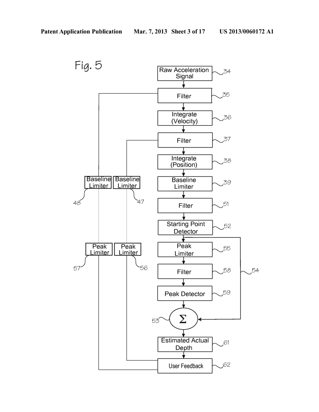 Automated CPR Chest Compression Device with Feedback from a Chest     Compression Monitor - diagram, schematic, and image 04