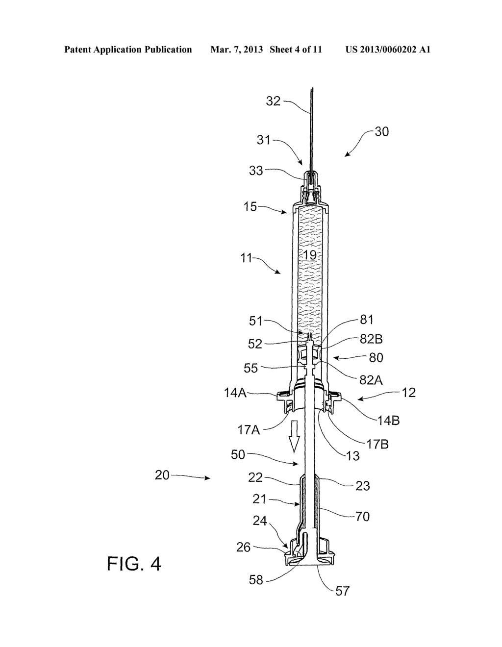 Clinical Syringe with Replaceable Retractable Needle - diagram, schematic, and image 05