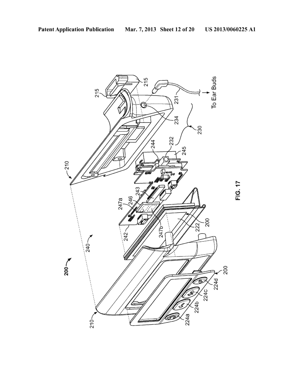 PORTABLE INFUSION PUMP AND MEDIA PLAYER - diagram, schematic, and image 13