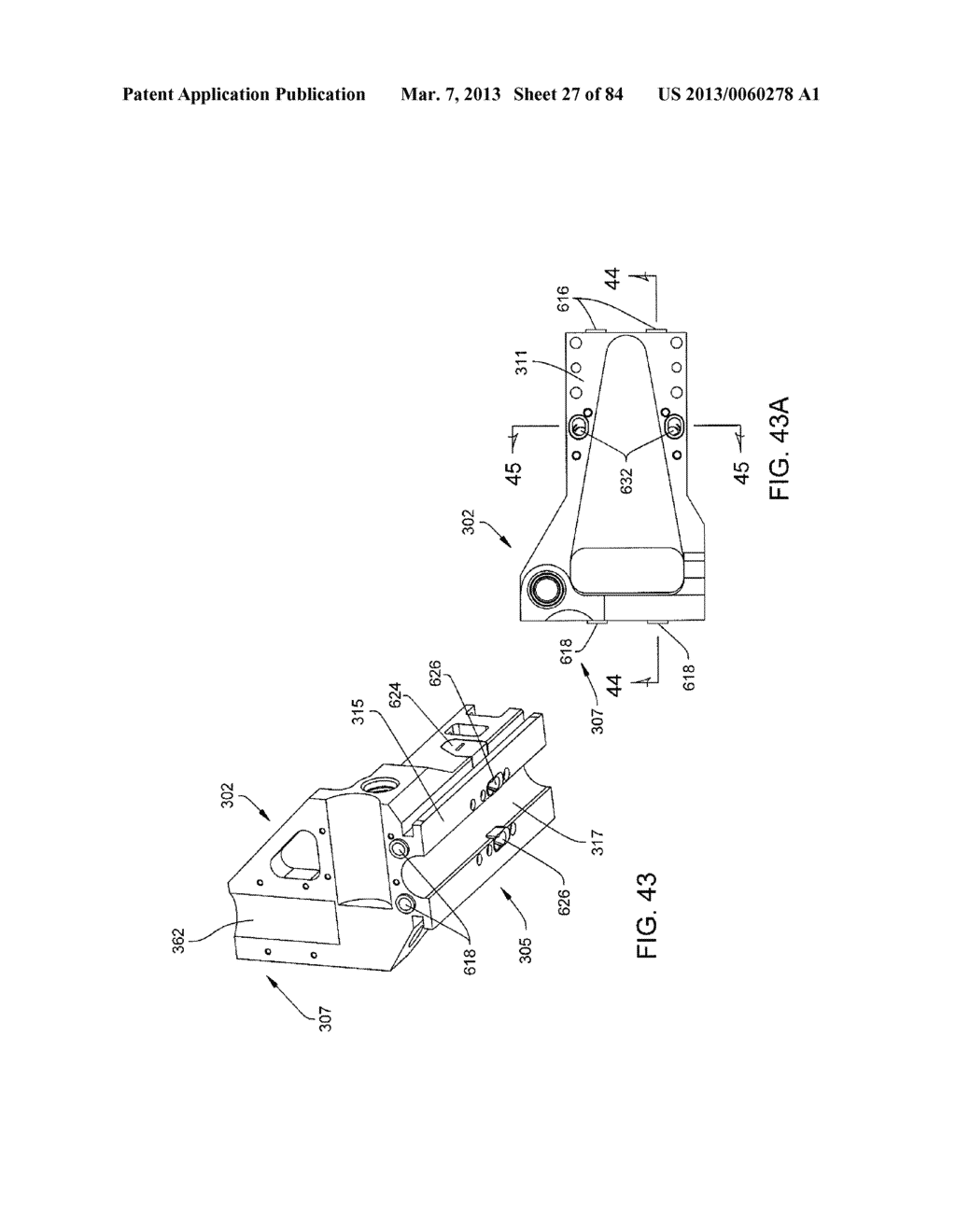 SURGICAL INSTRUMENT INCLUDING HOUSING, A CUTTING ACCESSORY THAT EXTENDS     FROM THE HOUSING AND ACTUATORS THAT ESTABLISH THE POSITION OF THE CUTTING     ACCESSORY RELATIVE TO THE HOUSING - diagram, schematic, and image 28