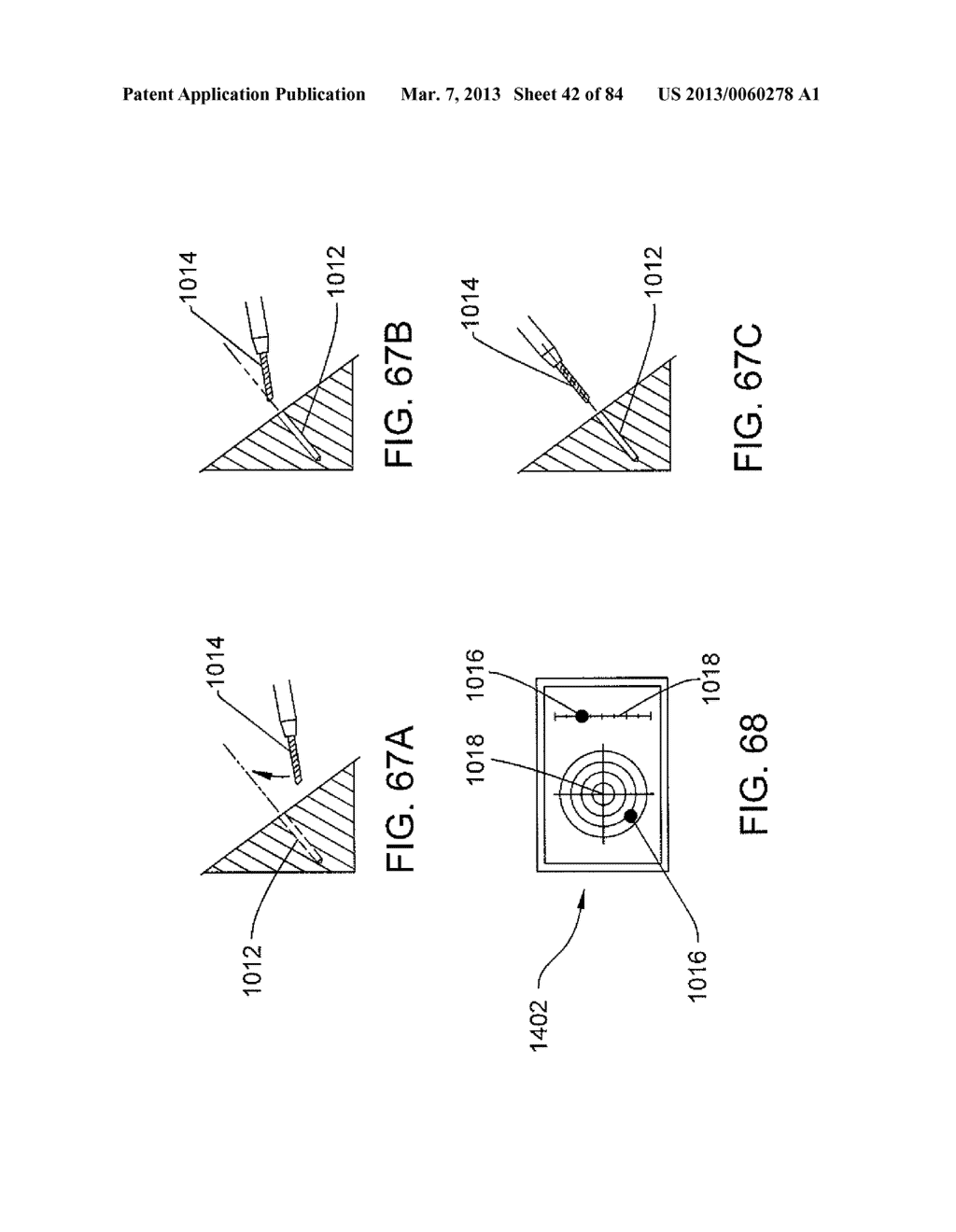 SURGICAL INSTRUMENT INCLUDING HOUSING, A CUTTING ACCESSORY THAT EXTENDS     FROM THE HOUSING AND ACTUATORS THAT ESTABLISH THE POSITION OF THE CUTTING     ACCESSORY RELATIVE TO THE HOUSING - diagram, schematic, and image 43