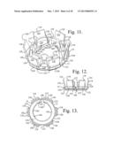 Polyaxial bone anchor with pop-on shank and winged insert with lower skirt     for engaging a friction fit retainer diagram and image