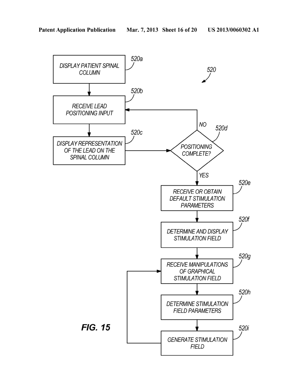 AUTOMATED SEARCH TO IDENTIFY A LOCATION FOR ELECTRICAL STIMULATION TO     TREAT A PATIENT - diagram, schematic, and image 17