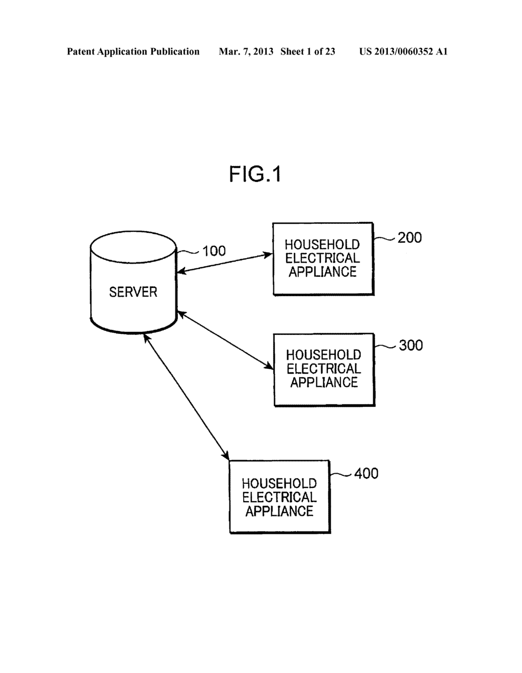 ELECTRICAL DEVICE CONTROL SYSTEM, SERVER, ELECTRICAL DEVICE, AND     ELECTRICAL DEVICE CONTROL METHOD - diagram, schematic, and image 02