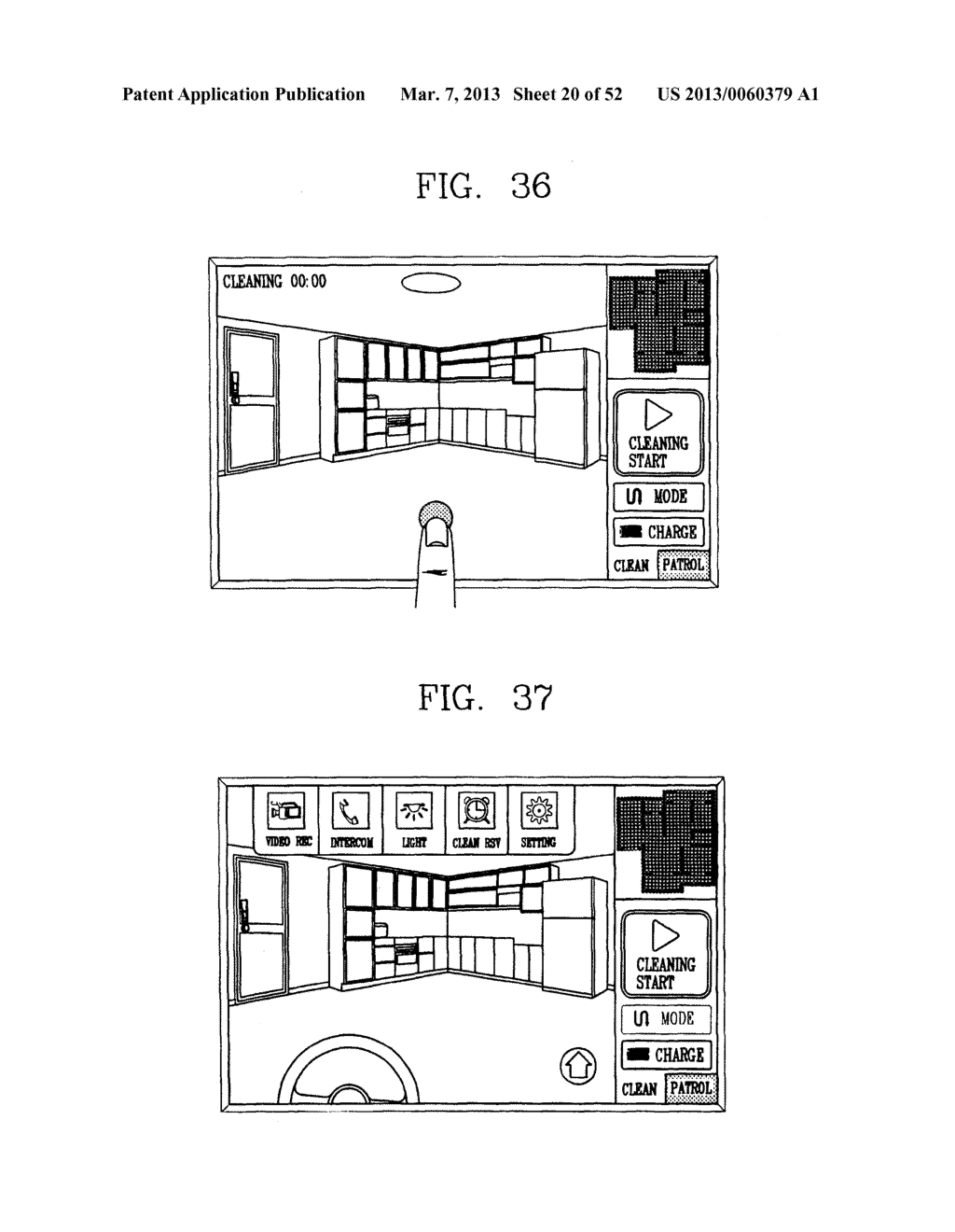 ROBOT CLEANER, AND SYSTEM AND METHOD FOR REMOTELY CONTROLLING THE SAME - diagram, schematic, and image 21