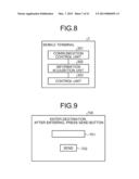 COMMUNICATION DEVICE, MOBILE TERMINAL, MEDIUM, INFORMATION GENERATION     METHOD, AND SYSTEM diagram and image